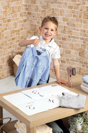 Bügeleisen für Kinder - Handdampfer mit Bügelbrett – Tefal Steam&Fold Set Smoby - 20