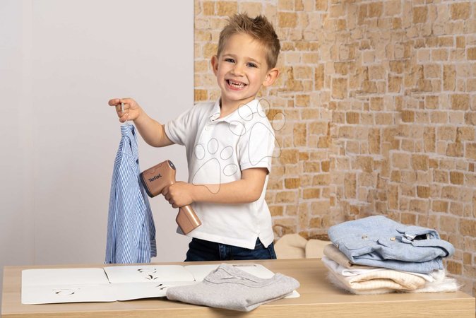 Bügeleisen für Kinder - Handdampfer mit Bügelbrett – Tefal Steam&Fold Set Smoby - 21