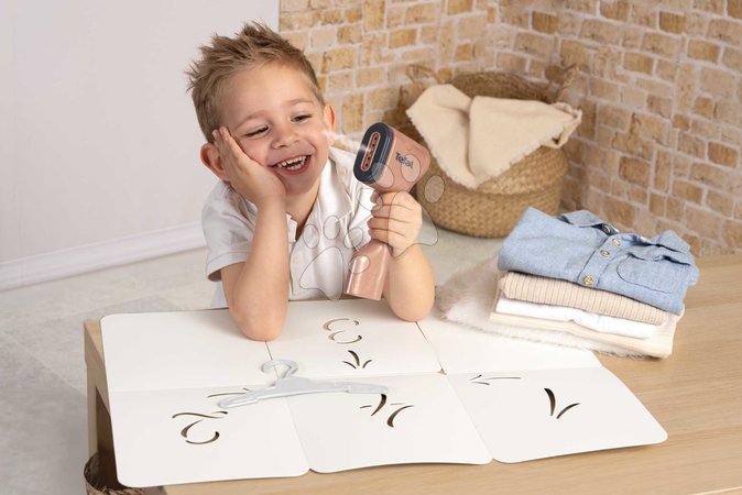 Bügeleisen für Kinder - Handdampfer mit Bügelbrett – Tefal Steam&Fold Set Smoby - 22