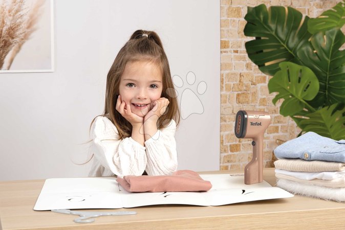 Bügeleisen für Kinder - Handdampfer mit Bügelbrett – Tefal Steam&Fold Set Smoby - 25