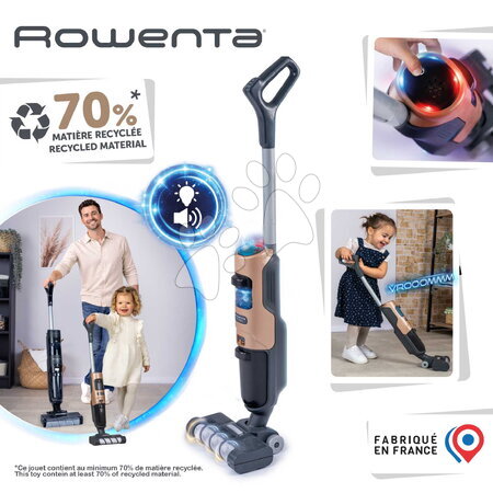 Aspiradores verticais para crianças - Aspirador de Brinquedo eletrónico Rowenta X-Clean 4 Washer Smoby_1