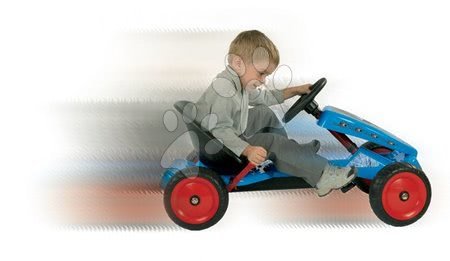 Go kart - čtyřkolka autíčko Go Kart Spiderman III Smoby - 2