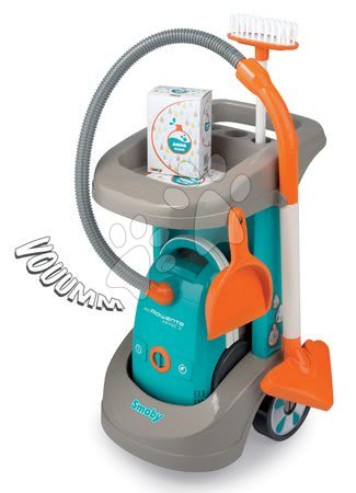 Hry na domácnost - Úklidový vozík Rowenta Aqua Clean Smoby