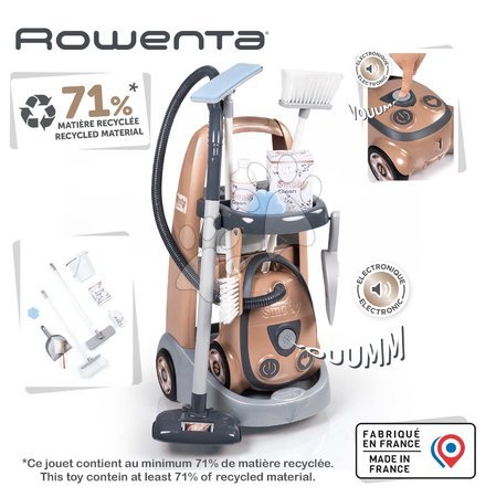 Rollenspiele vom Hersteller Smoby | Seite 6 - Putzwagen mit elektronischem Staubsauger Rowenta Vacuum Cleaner Smoby_1