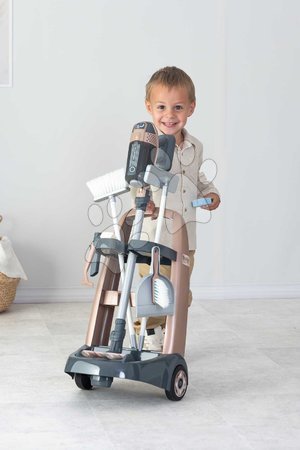 Reinigungswagen für Kinder - Putzwagen mit Stielsauger Rowenta Trolley Upright Hoover Smoby - 7