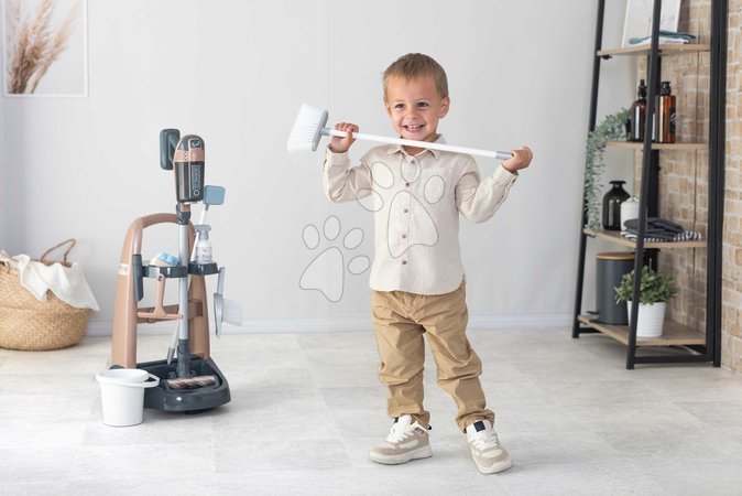 Reinigungswagen für Kinder - Putzwagen mit Stielsauger Rowenta Trolley Upright Hoover Smoby - 8