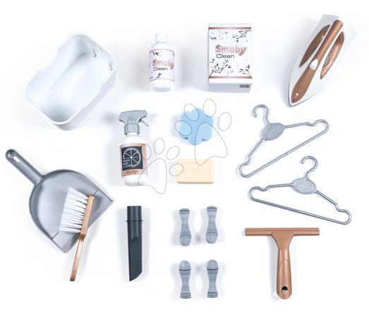 Haushaltsspielzeug - Waschecke mit Waschmaschine und Staubsauger Rowenta Wash&Clean Laundry – Smoby - 2