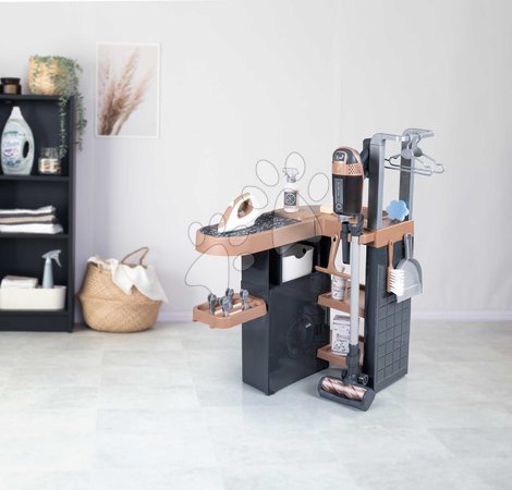Haushaltsspielzeug - Waschecke mit Waschmaschine und Staubsauger Rowenta Wash&Clean Laundry – Smoby - 9