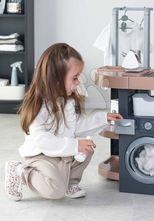 Haushaltsspielzeug - Waschecke mit Waschmaschine und Staubsauger Rowenta Wash&Clean Laundry – Smoby - 15