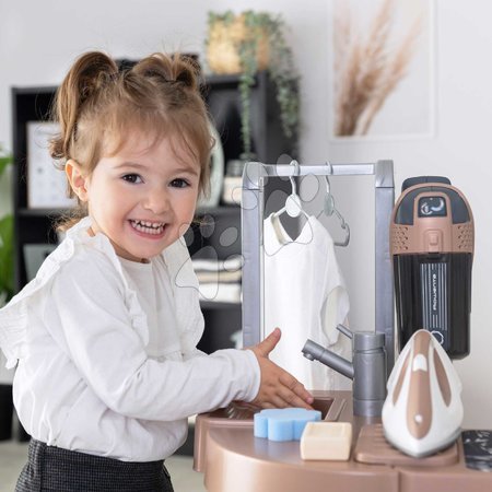 Haushaltsspielzeug - Waschecke mit Waschmaschine und Staubsauger Rowenta Wash&Clean Laundry – Smoby - 23