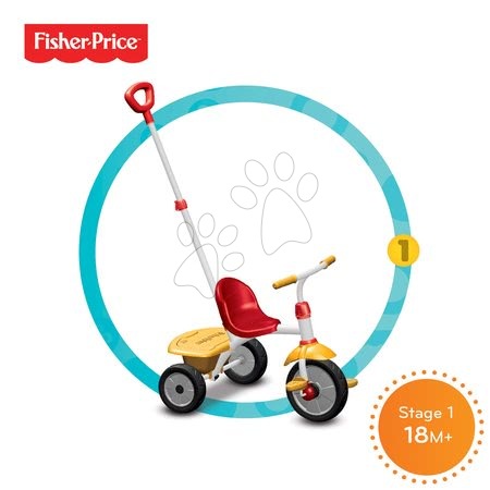 Tříkolky od 15 měsíců - Tříkolka Fisher-Price Glee smarTrike - 1