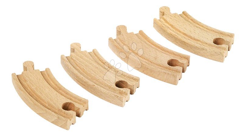 Holzspielzeuge | Seite 12 - Náhradné diely pre vláčikodráhu Short Curved Tracks BRIO