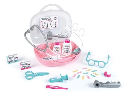 Orvosok és állatorvosok - Orvosi koffer Hello Kitty Smoby