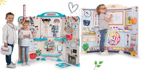 Carrelli medici set - Set studio del medico con anatomia del corpo umano Smoby Doctor's Office Smoby