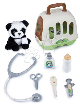 Medicinska kolica za djecu - Veterinarska kolica s plišanom pandom Veterinary Trolley Smoby_1