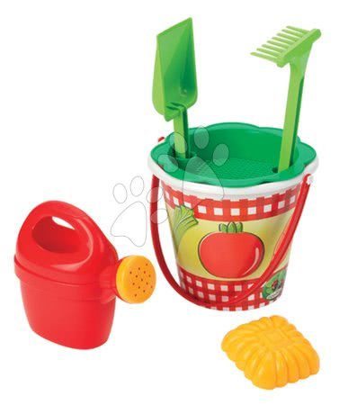 Kolečka do písku - Vozík s kbelík setem Picnic Écoiffier - 1