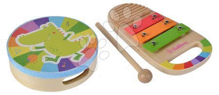 Otroški glasbeni inštrumenti - Lesena glasbila Music Set Eichhorn