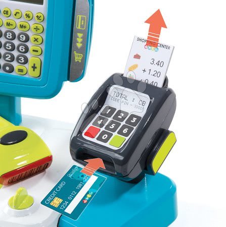 Sklepy dla dzieci  - Kasa fiskalna Mini Shop Smoby - 5