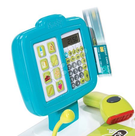 Sklepy dla dzieci  - Kasa fiskalna Mini Shop Smoby - 4