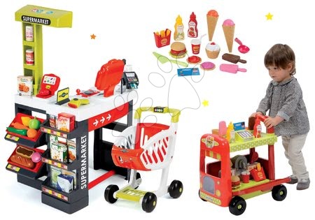 Zestawy sklepów dla dzieci - Zestaw sklep Smoby Supermarket - 34