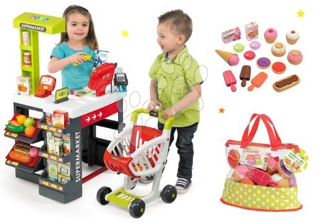 Obchody pro děti sety - Set obchod Supermarket Smoby - 22