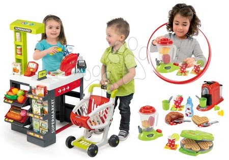 Obchody pro děti sety - Set obchod Supermarket Smoby - 27