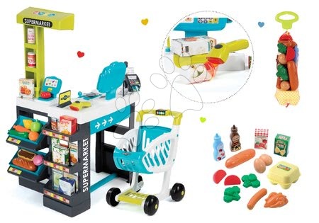Obchody pro děti sety - Set obchod Supermarket Smoby - 14