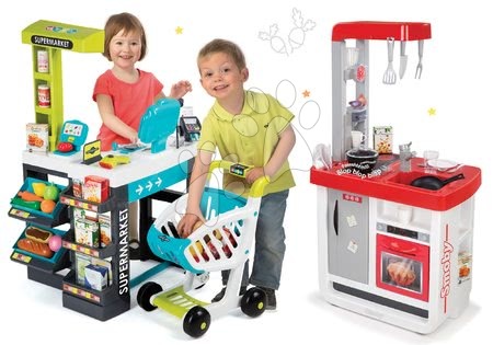 Obchody pro děti sety - Set obchod Supermarket Smoby - 21