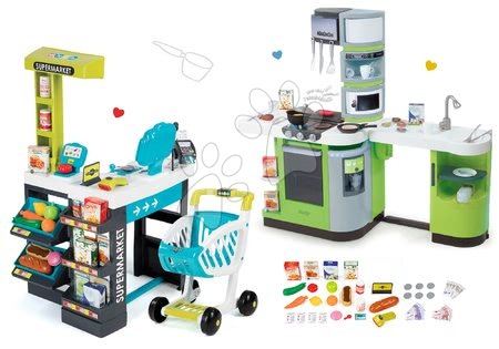 Zestawy sklepów dla dzieci - Zestaw sklep Market Smoby - 24