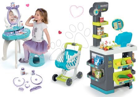 Obchody pro děti sety - Set obchod s potravinami Market Smoby - 19
