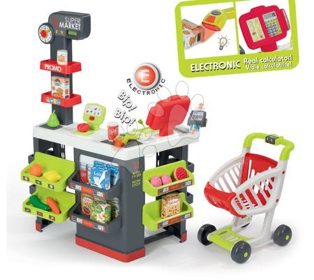 Seturi de supermarketuri pentru copii - Set magazin Supermarket Smoby_1