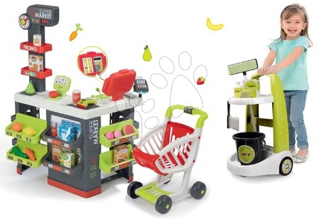 Obchody pro děti sety - Set obchod Supermarket Smoby - 25