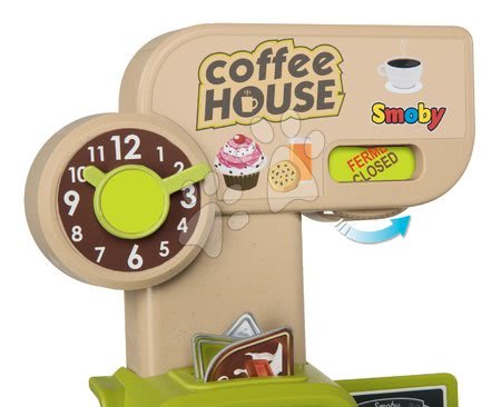 Seturi de supermarketuri pentru copii - Set cafenea Espresso cu aparat de cafea Coffee House Smoby - 11