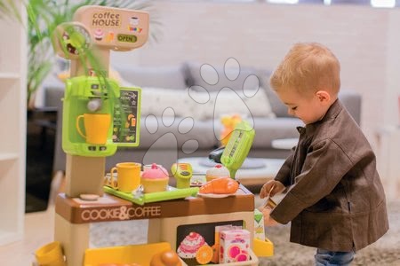 Kinderladen-Sets - Set Café mit Espresso-Kaffeemaschine Coffee House Smoby_1