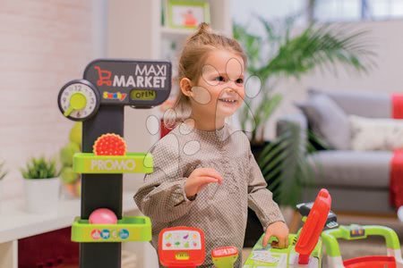 Obchody pro děti sety - Set obchod smíšené zboží Maximarket Smoby_1