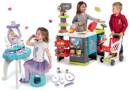 Obchody pro děti sety - Set obchod smíšené zboží Maximarket Smoby - 27