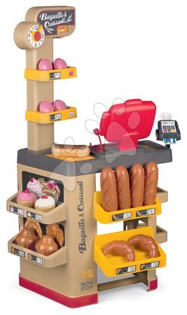 Smoby - Set pekárna s koláči Baguette&Croissant Bakery Smoby s elektronickou pokladnou_1