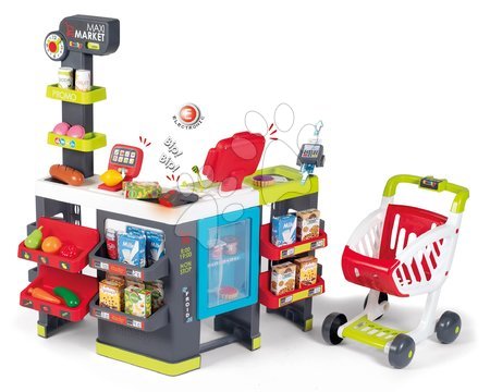 Hry na profesie - Obchod so zmiešaným tovarom Maxi Market Smoby