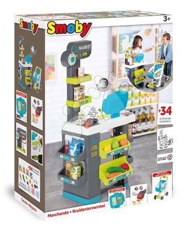 Supermercados para niños - Tienda de alimentos Market Smoby - 9