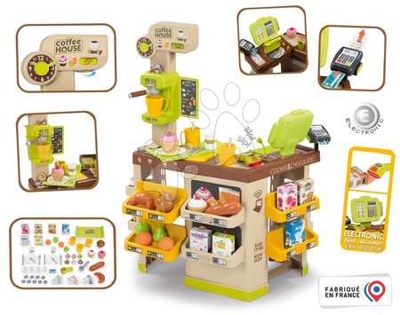 Păpuși - Set căsuță pentru păpușă Large Doll's Play Center Natur D'Amour Baby Nurse Smoby_1