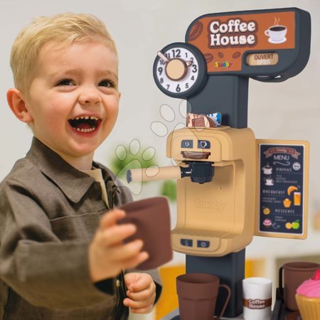 Ab 3 bis 6 Jahren - Bioladen mit Espressomaschine Coffee House Coffee House Smoby - 5