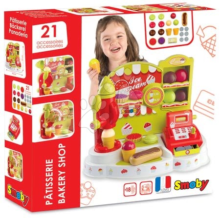 Obchody pro děti - Zmrzlinárna Ice Cream Smoby - 5
