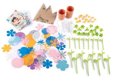 Kreativne in didaktične igrače - Cvetličarna z lastno izdelavo cvetja Flower Market Smoby_1