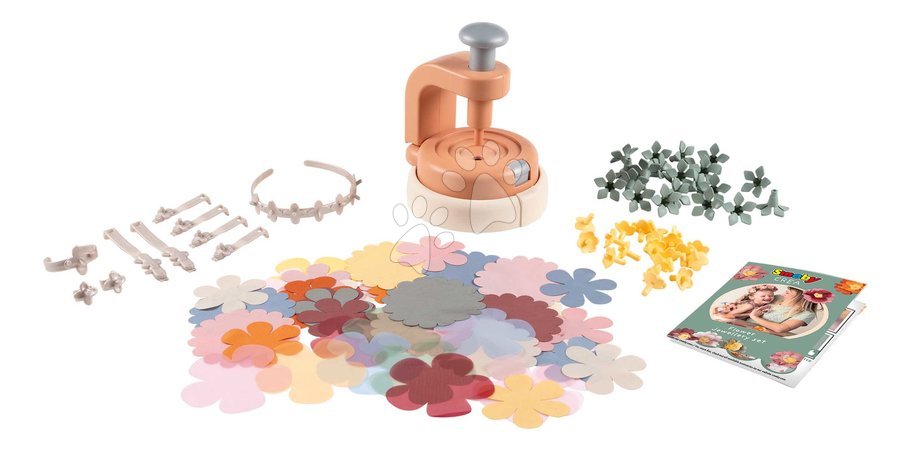 Kreative und didaktische Spielzeuge vom Hersteller Smoby | Seite 2 - Blumenladen mit eigener Herstellung von Blumenschmuck Crea Flower Jewelry Set Smoby