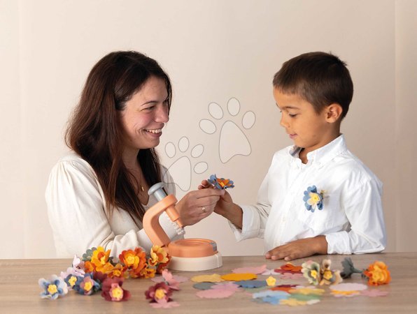 Basteln und Kreativsets - Blumenladen mit eigener Herstellung von Blumenschmuck Crea Flower Jewelry Set Smoby - 5