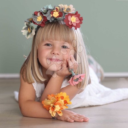 Basteln und Kreativsets - Blumenladen mit eigener Herstellung von Blumenschmuck Crea Flower Jewelry Set Smoby - 9