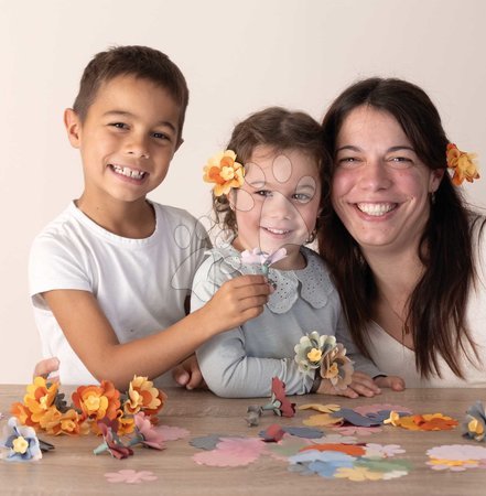 Basteln und Kreativsets - Ersatzmaterial für die Herstellung von Blumen-Schmuck Crea Flower Jewelry Refill Smoby - 5