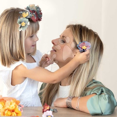 Basteln und Kreativsets - Ersatzmaterial für die Herstellung von Blumen-Schmuck Crea Flower Jewelry Refill Smoby - 7