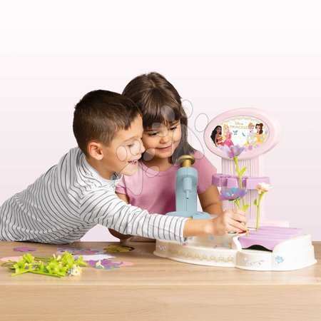 Basteln und Kreativsets - Blumenladen mit eigener Blumenherstellung Disney Prinzessinnen Flower Market von Smoby - 3