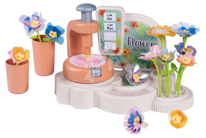 Lojas para crianças - Ateliê de flores com produção própria de flores têxteis Crea My Flower Factory Smoby